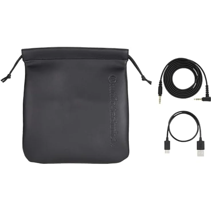 Audio-Technica ATH-M50xBT2, Kabellose Over-Ear-Kopfhörer mit 50 Stunden Akkulaufzeit, Schwarz – Bild 7