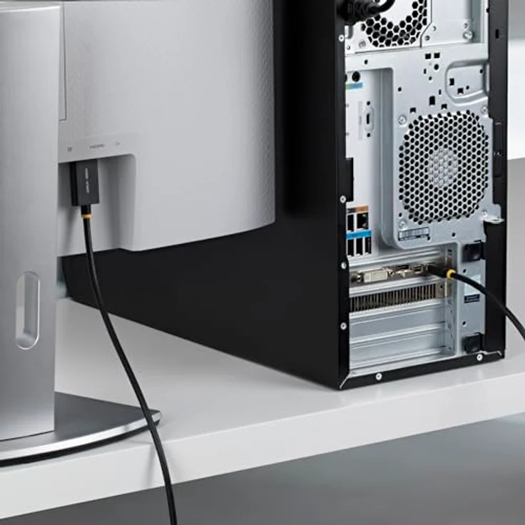 StarTech 2m Mini DisplayPort zu HDMI Adapterkabel, 4K 60Hz, HBR3, HDCP 2.3, aktiver Video Converter für Apple, Dell und HP – Bild 5