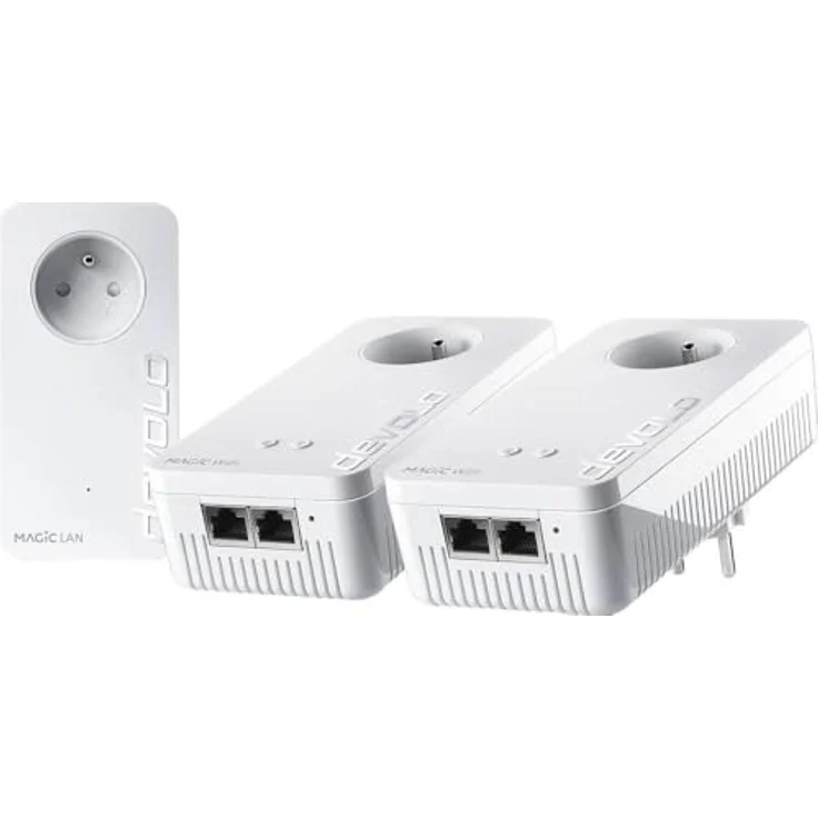 DEVOLO Magic 2 WiFi 6 next Powerline-Adapter Multiroom Kit, 3000 Mbit/s, kabellos und kabelgebunden, WLAN-Boost, Easy Mesh – Bild 2