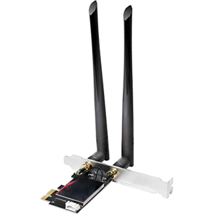 LogiLink WL0248 - PCI Express Karte neuste Generation mit WLAN (5GHz/6GHz/2,4GHz) & Bluetooth (Ver. 5.2)