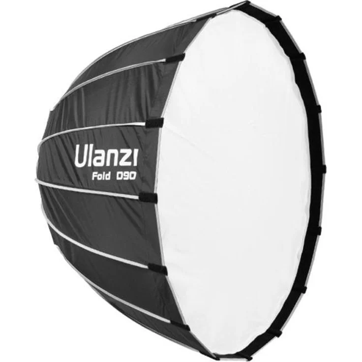 Ulanzi LAS003 Parabolic Softbox 90cm mit Universal Bowens Mount, Softbox + Reflektor für Fotostudio
