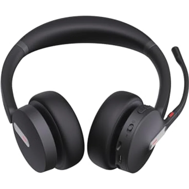 Yealink Headset BH 70 Dual Teams USB-C/A, Bluetooth-Headset mit Acoustic-Shield-Technologie, schwarz – Bild 2