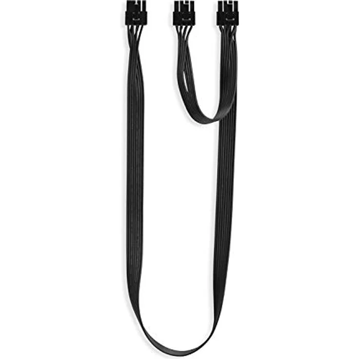 20 cm Grafikkarte-Stromkabel 8-pin-PCIe-Stecker auf 2-mal 8-pin-(6+2) Stecker schwarz – Bild 5