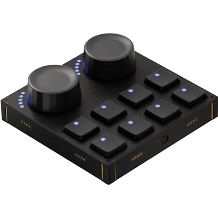 Intech Studio TEK2 MK3, Midi-Controller mit mechanischen Tasten, schwarz