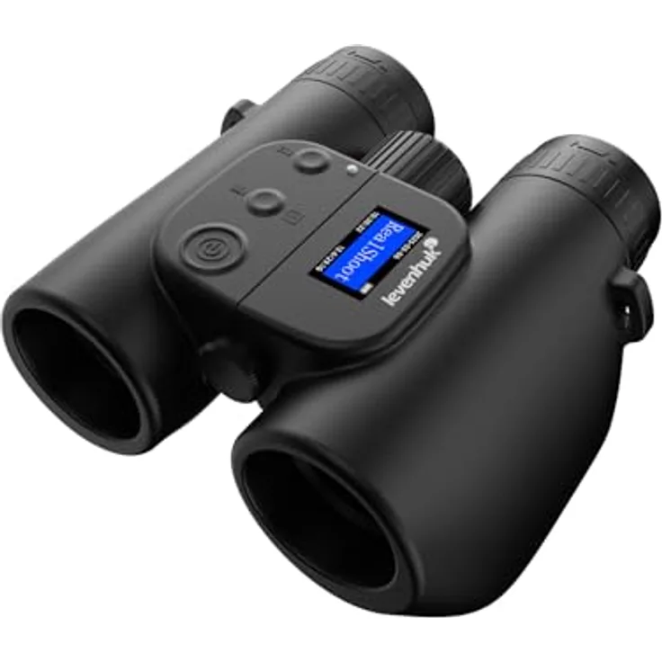 Levenhuk Kelvin Snap ED 8x42, Digitales Fotofernglas mit Full HD Video, 16 MP Kamera und WiFi-Funktion, spritzwassergeschützt, 32 GB Speicherkarte
