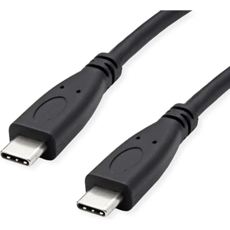 ROLINE GREEN USB3.2 Gen2 Typ C-C Kabel, PD 20V5A, 0,5 m, halogenfreies TPE-Material, vergoldete Kontakte – Bild 1
