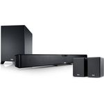 Teufel CINEBAR PRO Surround 4.1 Set - Soundbar mit Kabellosen aktives Rear-Speakers, Kabelloser Subwoofer, WLAN, Dolby Audio, Bluetooth, HDMI ARC CEC, 4K, Google Chromecast Built-in - schwarz - Preisvergleich