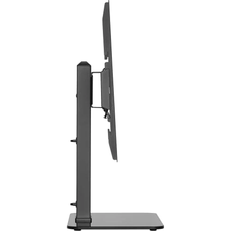 goobay 58524 TV Standfuss für Fernseher und Monitore zwischen 32“ und 55 Zoll (81-140cm) / Schwenkbar/Fernsehständer für Flat TV & Curved TV bis 40 kg, Schwarz – Bild 3
