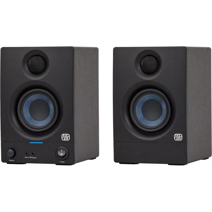 Presonus Eris 3.5 Studio Monitor-Boxen 2nd Gen PC-Lautsprecher (1 Paar, 50 W, Studioqualität, Ideal für Home-Studio - Musikhören - Gaming)