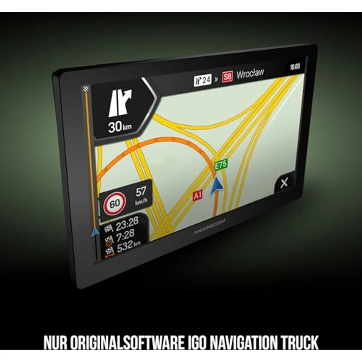 Modecom Navigation Freeway Cx 9.0, 9 Zoll GPS mit iGo Europa und 8 GB Speicher, schwarz – Bild 3