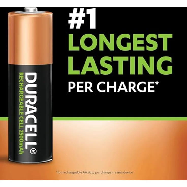 Duracell Ultra HR6 AA Akkus mit geringer Selbstentladung (2400mAh) 2er Pack – Bild 2