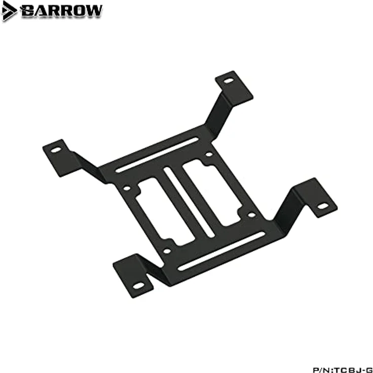 Barrow Ausgleichsbehälterhalterung 120mm - schwarz, zur Befestigung am Radiator-Lüfter – Bild 2