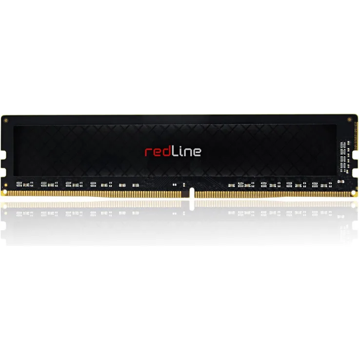 Mushkin DDR4 8GB Redline, PC 3200 CL22 RAM, 1,2V, handgetestet, roter DIMM