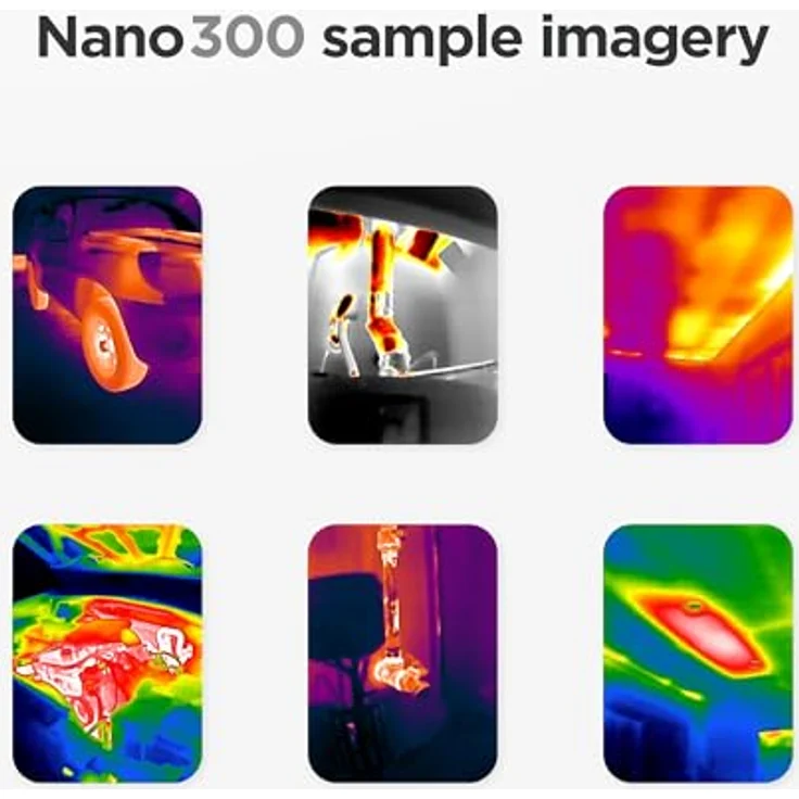 Seek Thermal LQ-ABAX Wärmebildkamera Schwarz 320 x 240 Pixel - Hohe Auflösung und präzise Temperaturmessung – Bild 3