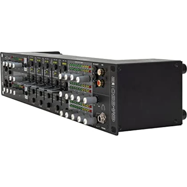 Omnitronic EM-650B MK2 Entertainment-Mixer, robustes Mischpult mit sieben Kanälen für Studio- und Live-Anwendungen – Bild 7