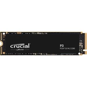 Image for Crucial P3 500GB M.2 PCIe Gen3 NVMe Intern SSD