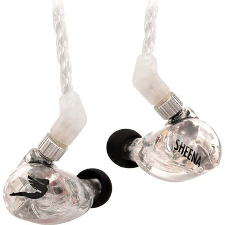 JH Audio Universal Sheena Clear, In-Ear Monitor mit 8 Balanced-Armature-Treibern und 4-Wege-Crossover, klar