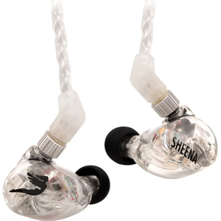 JH Audio Universal Sheena Clear, In-Ear Monitor mit 8 Balanced-Armature-Treibern und 4-Wege-Crossover, klar