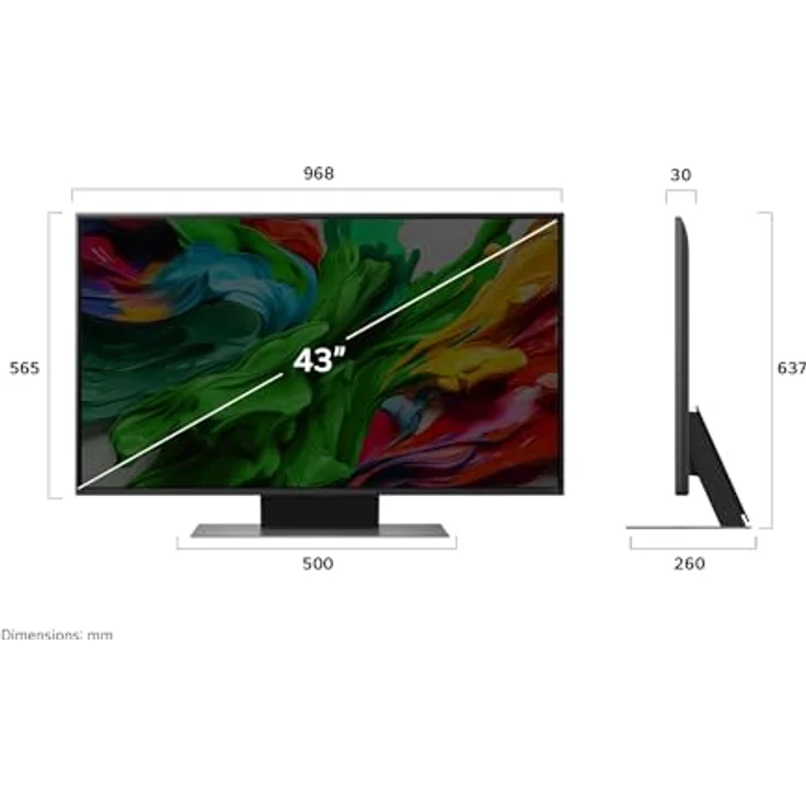 LG 43QNED86A6C, 43 Zoll 4K QNED evo AI TV mit α7 Gen8 4K AI Prozessor, webOS 25, 60Hz und Dynamic QNED Display – Bild 5