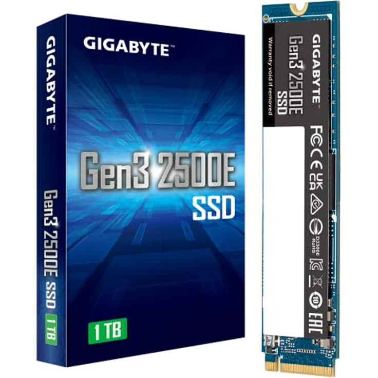 Gigabyte Gen3 2500E SSD 1TB M.2 1000 GB PCI Express 3.0 3D NAND NVMe – Bild 1