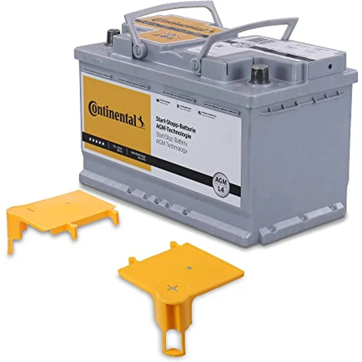 Continental Starterbatterie Start-Stop 12V 80Ah 800A/EN L4, AGM-Batterie für Fahrzeuge mit Start-Stopp-Funktion – Bild 3