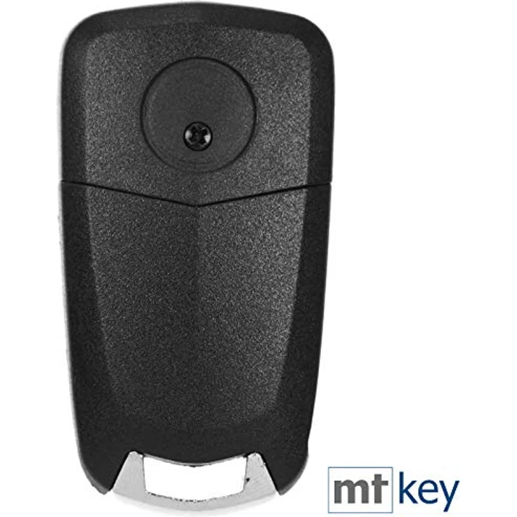 mt-key Auto Klapp Schlüssel Ersatz Gehäuse 2 Tasten + Rohling + VARTA CR2032 für OPEL CORSA D, TIGRA B, ASTRA H, ZAFIRA B, OE Qualität – Bild 5