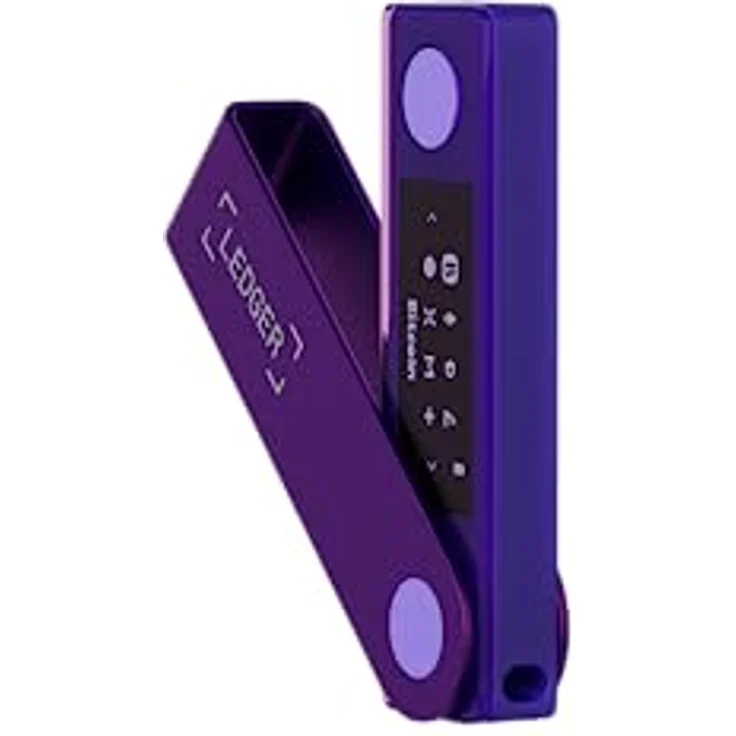 Ledger Nano X (Amethystviolett) — Sichern und verwalten Sie Ihre Krypto und NFTs unterwegs mit unserer Bluetooth®-fähigen Hardware-Wallet. – Bild 1