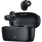 Baseus Bowie Funkkopfhörer MA10 TWS ANC - Schwarz, kabellose ANC Kopfhörer mit 140 Stunden Akkulaufzeit