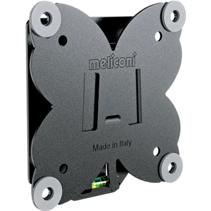 Meliconi Slimstyle Plus 100 S, Feste TV-Wandhalterung, auch für Gipskarton, 14-32 Zoll, Vesa 75-100, Made in Italy – Bild 1