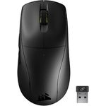 Corsair M75 AIR Wireless Ultraleichte Gaming-Maus - 2,4GHz & Bluetooth - 26.000 DPI - Bis zu 100 Stunden Akkulaufzeit - iCUE-Kompatibel - Schwarz