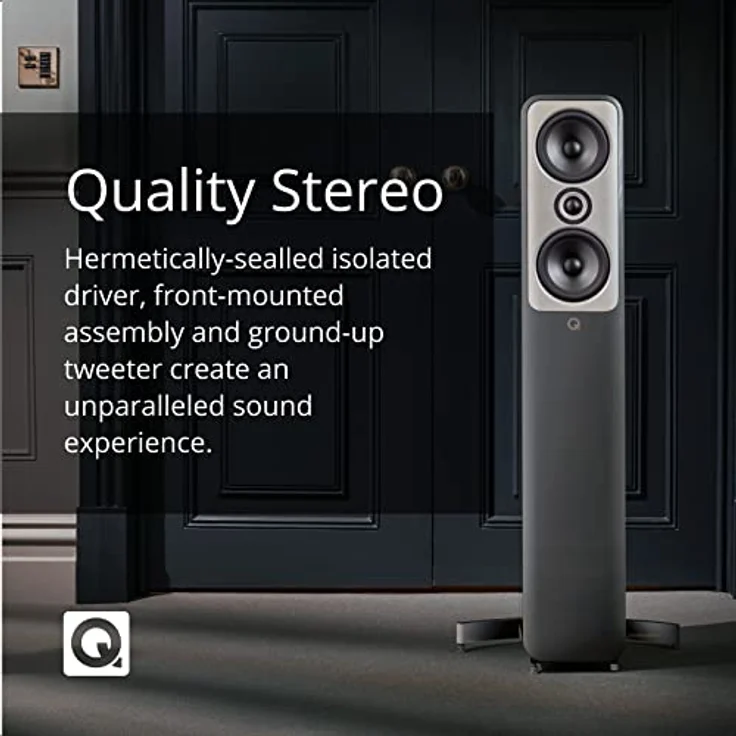 Q Acoustics Concept 50 schwarz hochglanz – Bild 4