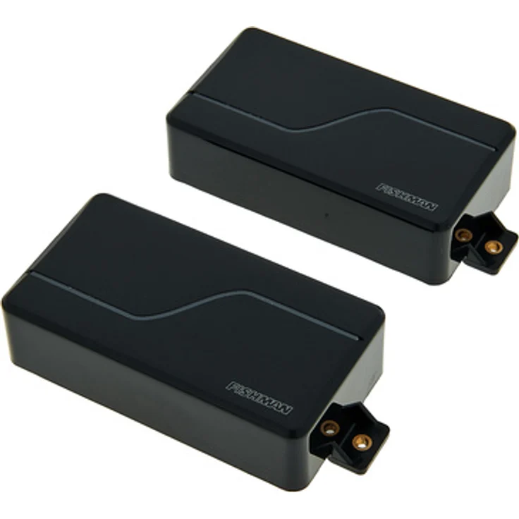Fishman Fluence Killswitch Engage Set, aktives Humbucker-Tonabnehmer Set für E-Gitarre, schwarz, Signature Modell mit schneller Ansprache und großer Dynamik