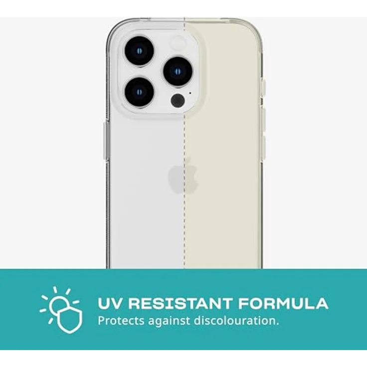 tech21 Evolite Clear, Smartphone Hülle für Apple iPhone 15 Pro, transparent, schlagfest bis 2,4m, biologisch abbaubar – Bild 7