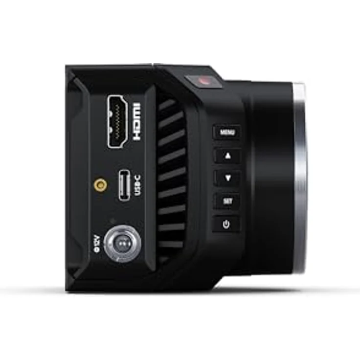 Blackmagic Design Micro Studio Camera 4K G2, Handheld Camcorder mit 4K Bildsensor und MFT-Objektivanschluss, schwarz – Bild 3