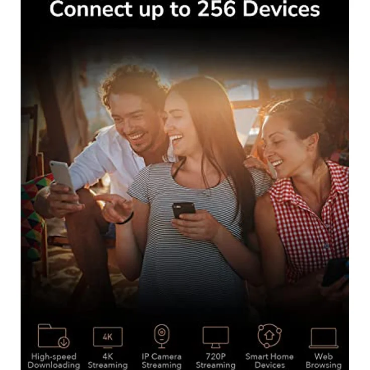 Cudy WR3000 AX3000 Dual Band Wi-Fi 6 Maschen-Router, 160MHz, Mu-Mimo, Ofdma, WireGuard, OpenVPN, Wpa3 – Bild 5