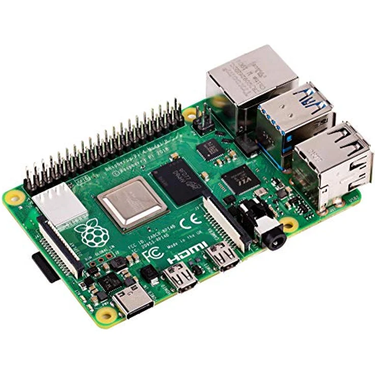 Raspberry Pi 4 Model B 2GB, Einplatinencomputer mit WiFi, Bluetooth 5.0, 2x 4K-Monitorausgang – Bild 2