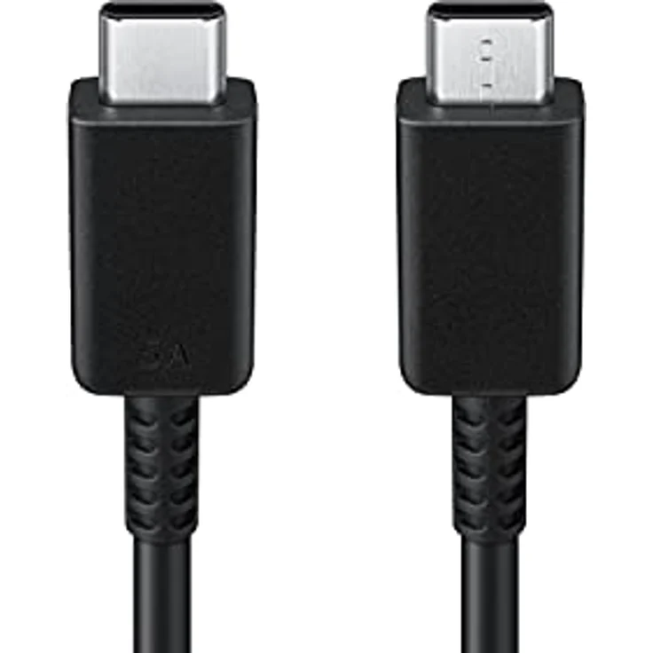 Samsung EP-DN975 - USB-Kabel - USB-C (M) bis USB-C (M) - USB2.0 - 1,0m - USB-Stromversorgung (5A, 100 W) - Schwarz - für Galaxy Note10, Note10+, Note10+ 5G (EP-DN975BBEGWW) – Bild 3