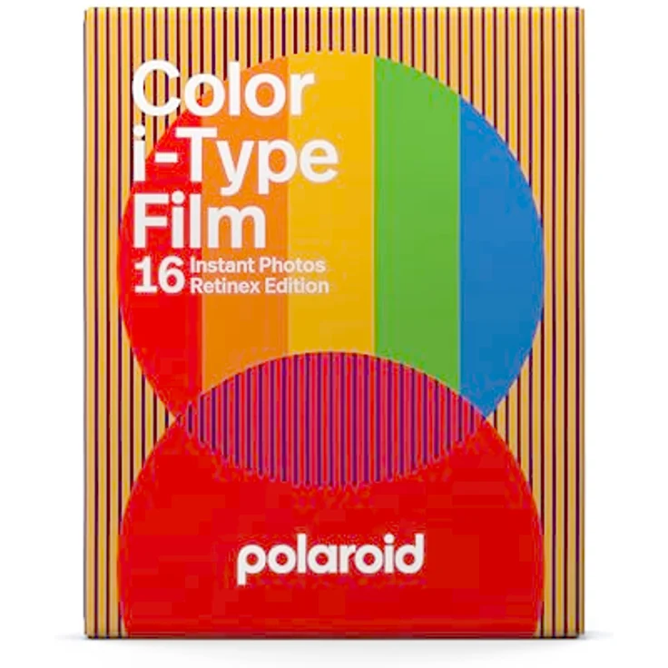 Polaroid Color I-Typ Film – Retinex Edition runder Rahmen – Doppelpack (16 Fotos) (6285) – Bild 2