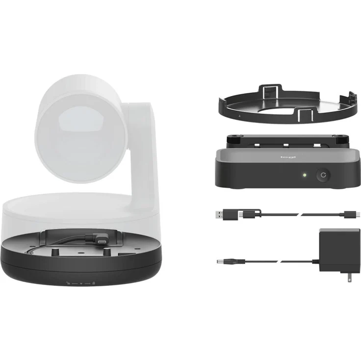 Logitech Rally Camera Extension Kit, Erweiterungsset für Beamer-Halterungen, schwarz