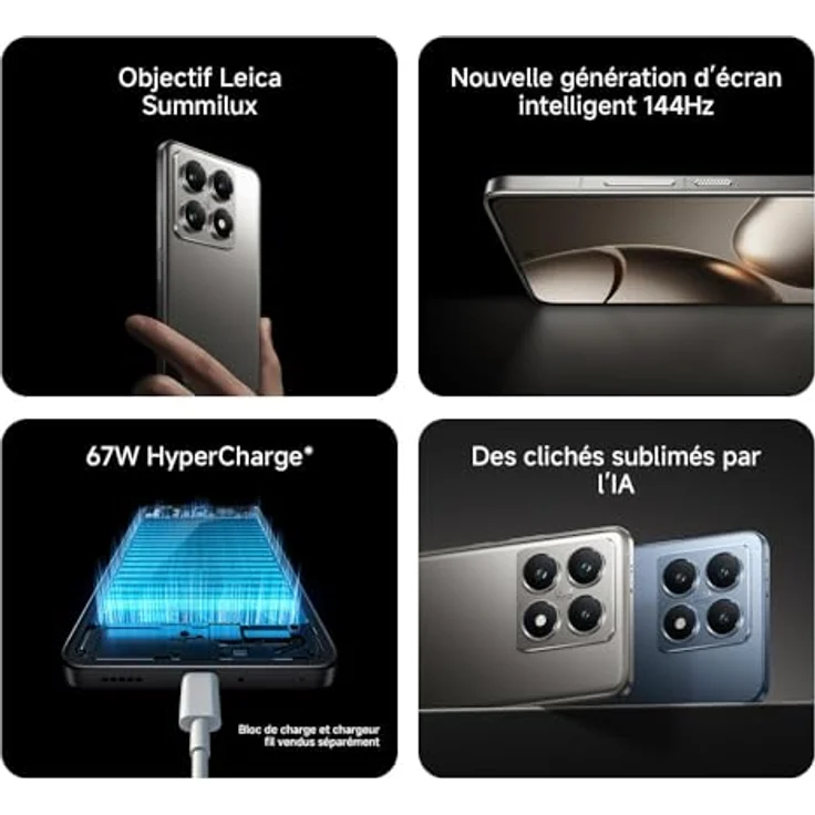 Xiaomi 14T 12GB/256GB Titan Black – Bild 5