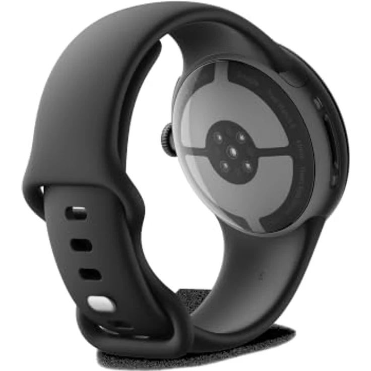 Google Pixel Watch 5 (45mm) LTE, Smartwatch mit AMOLED LTPO Display, IP68, Obsidian – Bild 4