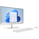 HP All-in-One 24-cr0117ng, 60,5 cm (23.8"), Full HD, Intel® Celeron®, 8 GB, 512 GB, Windows 11, weiß