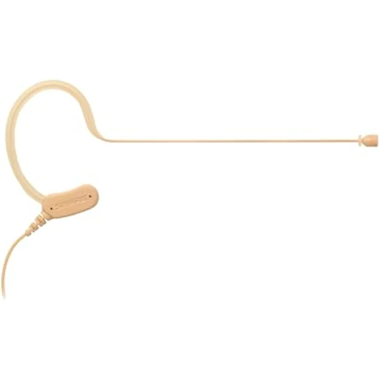 Shure Microflex MX153T/O-TQG, Omnidirektionales Ohrset-Mikrofon mit überlegener Klarheit und CommShield-Technologie, hellbraun – Bild 1