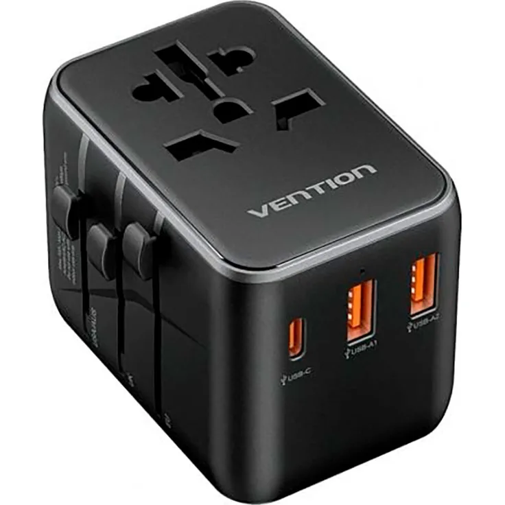 Vention Fjeb0 USB-C-Ladegerät, sicherer Adapter zur Verhinderung von Überhitzung während des Ladevorgangs