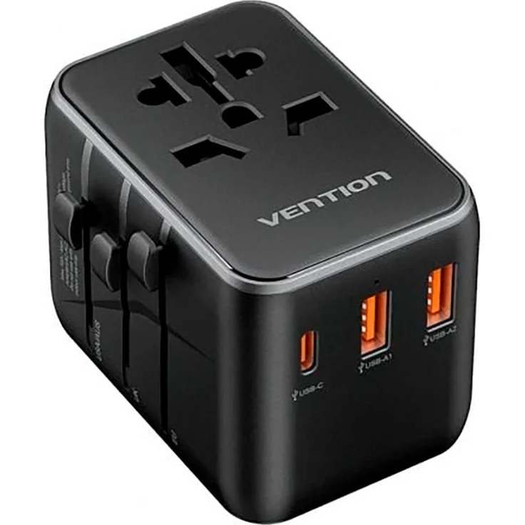 Vention Fjeb0 USB-C-Ladegerät, sicherer Adapter zur Verhinderung von Überhitzung während des Ladevorgangs
