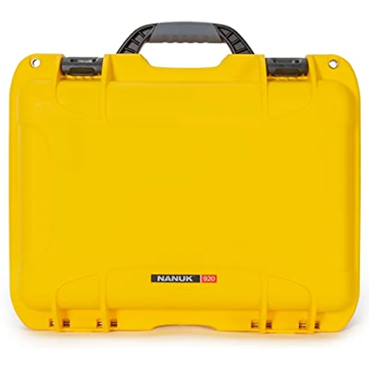 Nanuk 920 Wasserdichter Hartschalenkoffer Mit Gepolsterten Trennwänden - Gelb – Bild 2