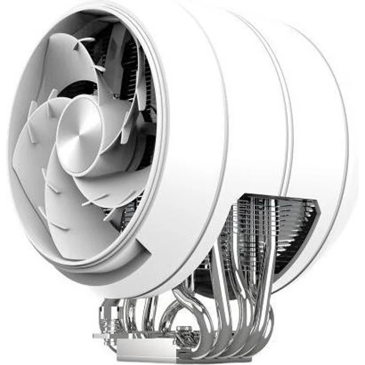 Zalman LUC ZET5, CPU Kühler mit Jet-Engine-Design, 2× 120-mm-Lüfter, ARGB-Beleuchtung, Weiss, TDP bis 200 W