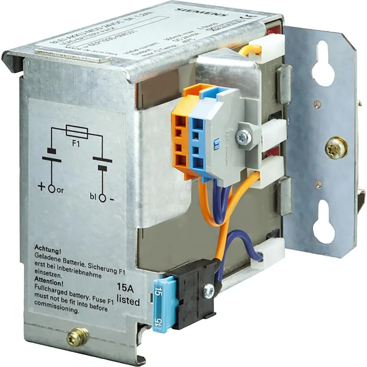 Siemens SITOP Akkumodul, Energiespeicher (2400 VA, 2500 W) für DC-USV-Systeme, wartungsfreies Design, umweltbewusst
