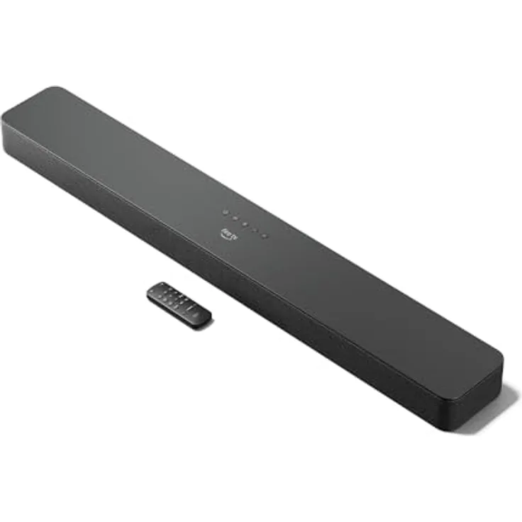 Amazon Fire TV-Soundbar Plus | 3.1-Kanal-Sound, Dolby Atmos, DTS:X, ideal für Dialoge | 2024