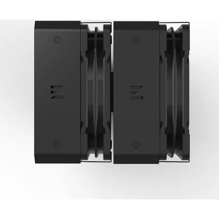 Zalman CNPS14X Duo, Dual-Tower CPU-Kühler mit 270W TDP, zwei 120mm Lüftern und sechs Heatpipes, schwarz – Bild 7
